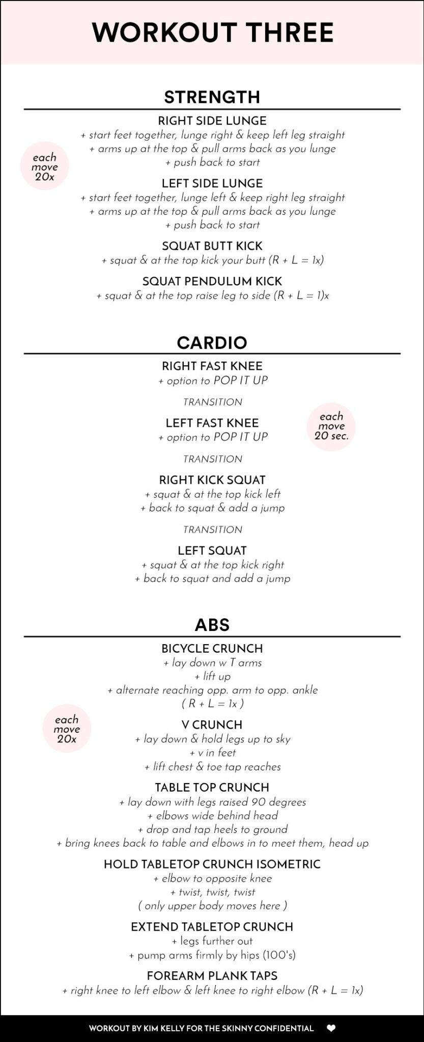 kim kelly workout 3 | by the skinny confidential 