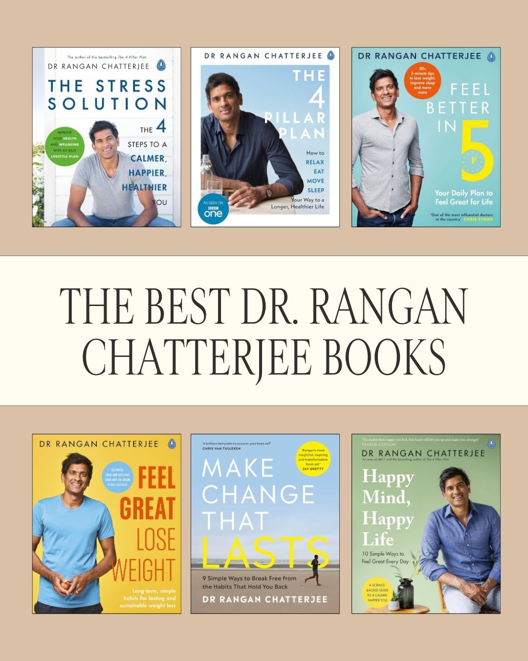 The Best Dr. Rangan Chatterjee Books