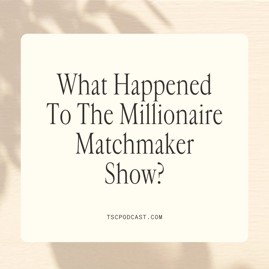 what happened to the millionaire matchmaker show
