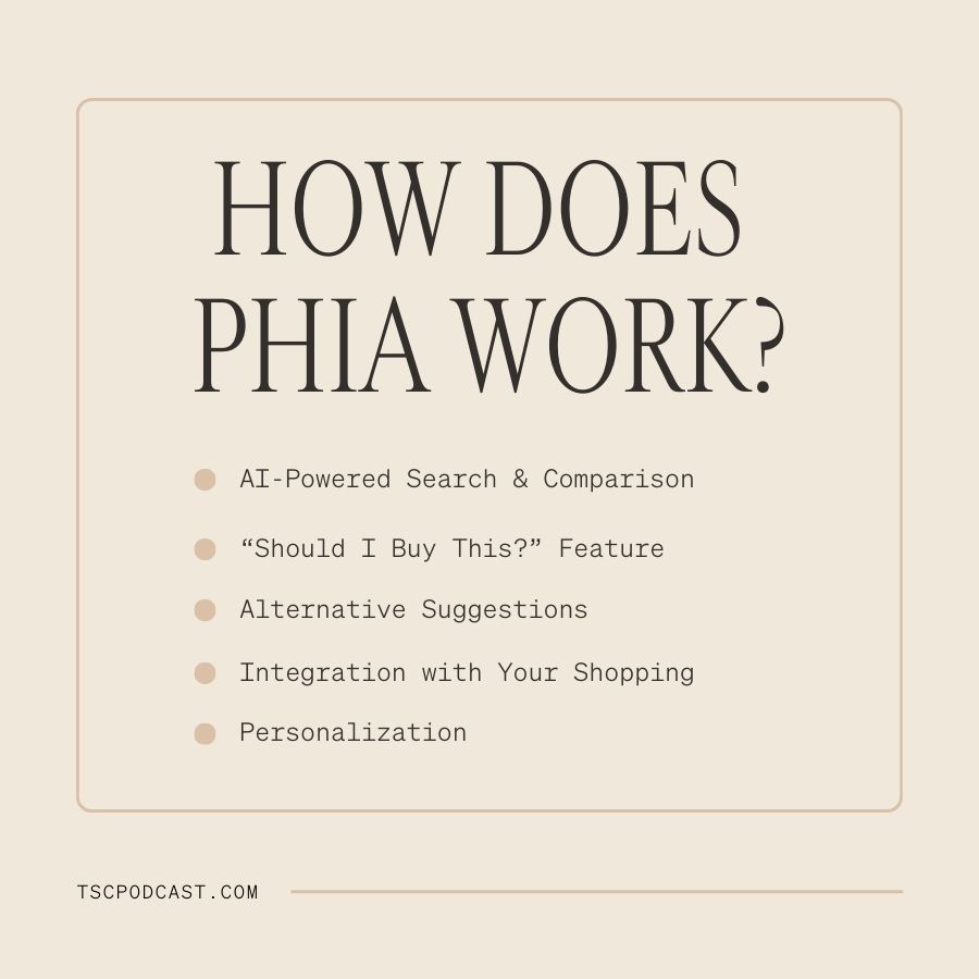 How does Phia work?
