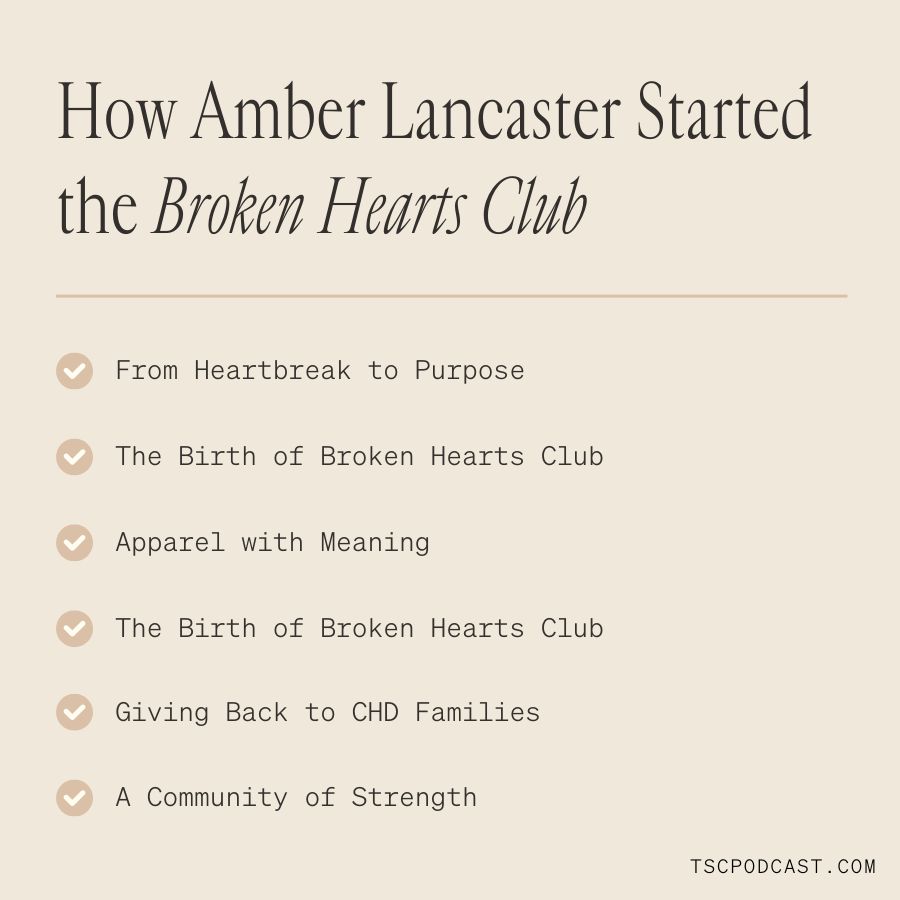How Amber Lancaster Started the Broken Hearts Club