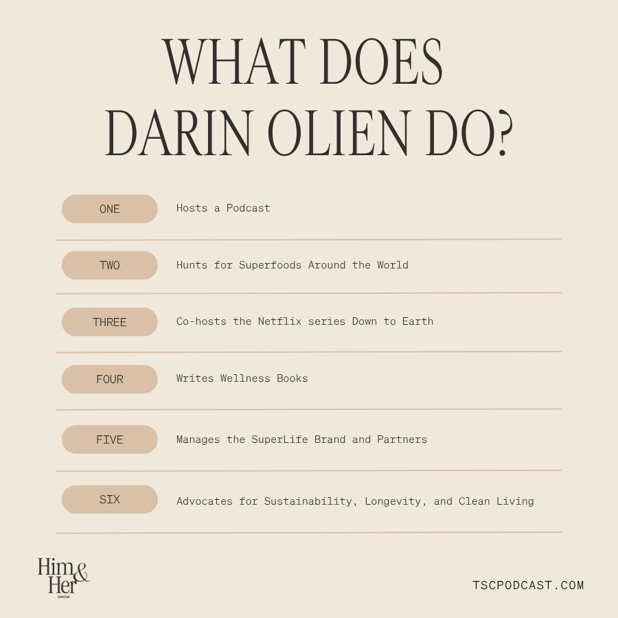 What Does Darin Olien Do