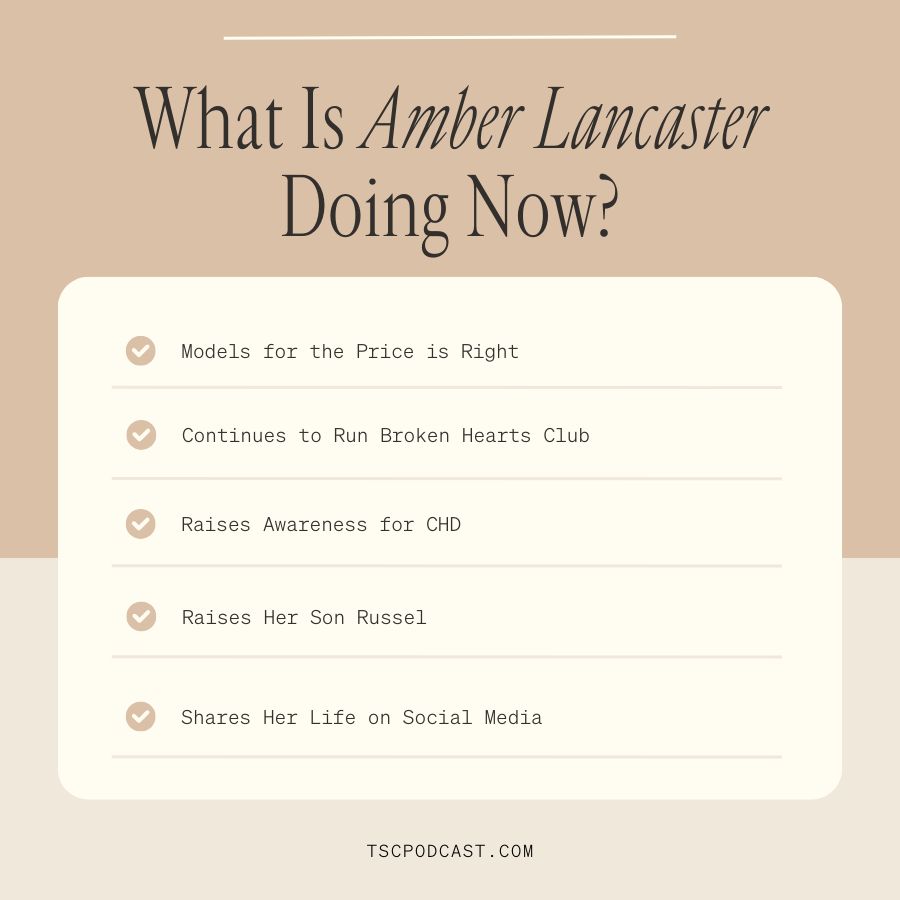 What Is Amber Lancaster Doing Now