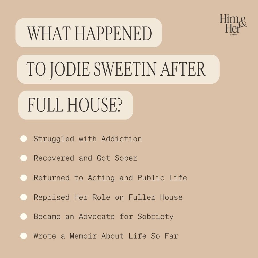 What Happened to Jodie Sweetin After Full House