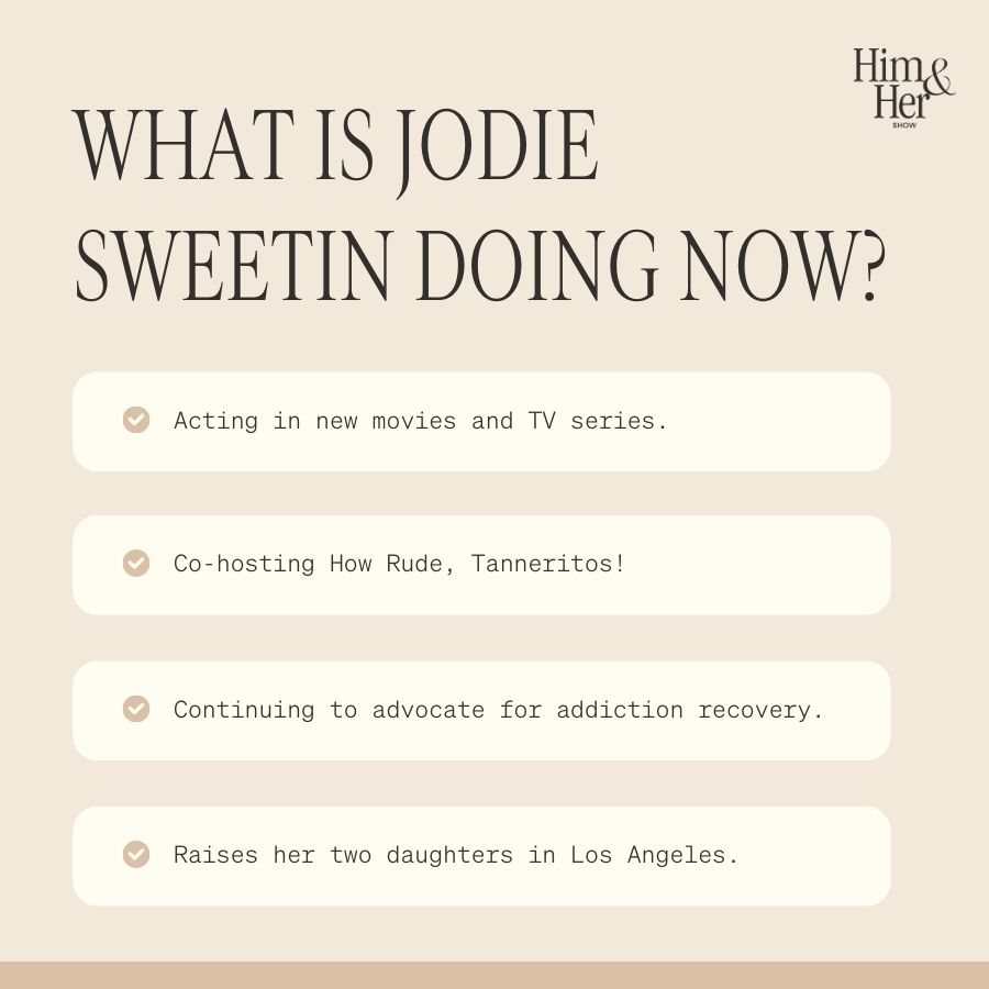 What is jodie sweetin doing now
