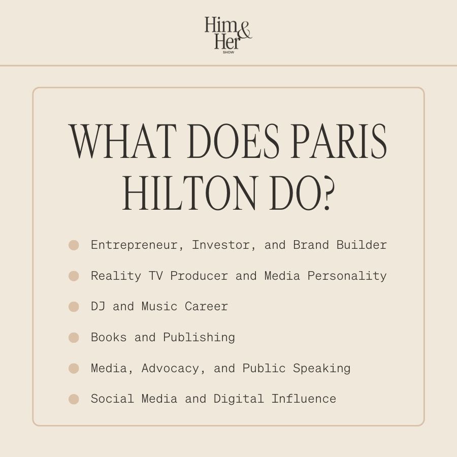 What Does Paris Hilton Do