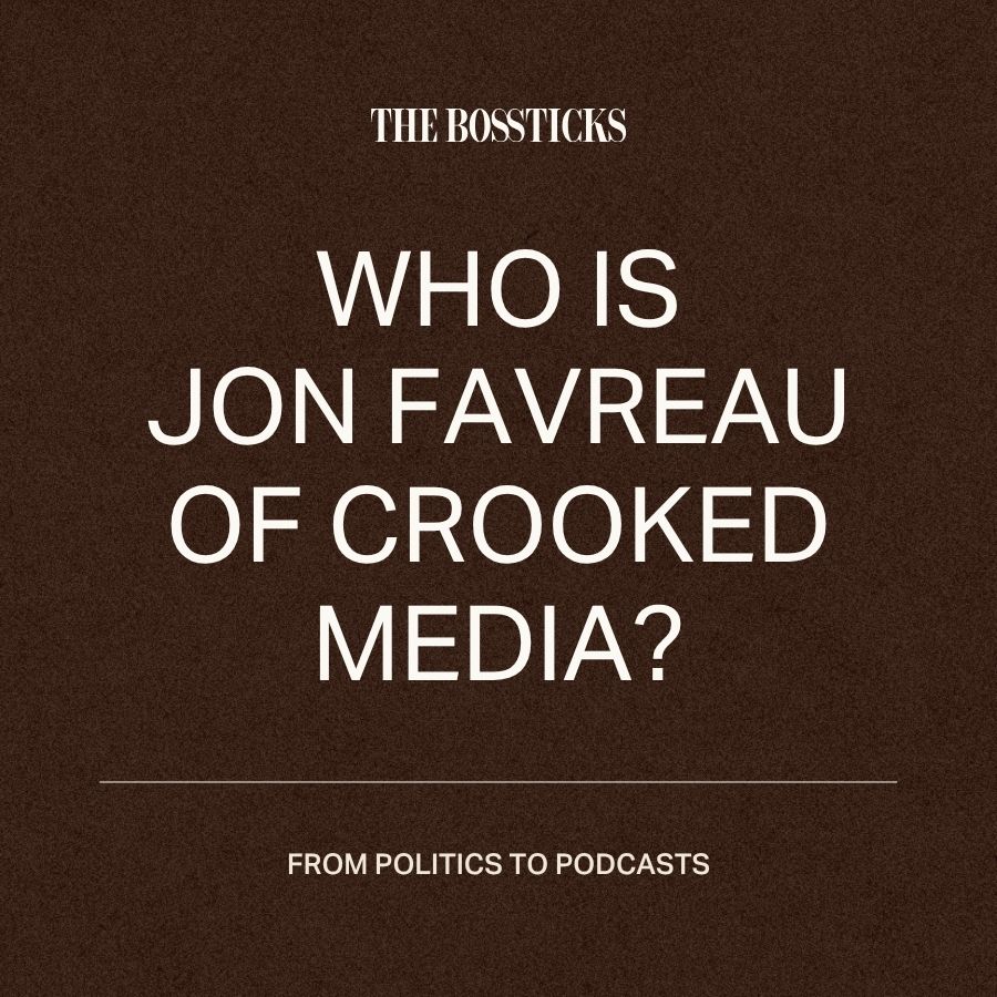 Who Is Jon Favreau of Crooked Media