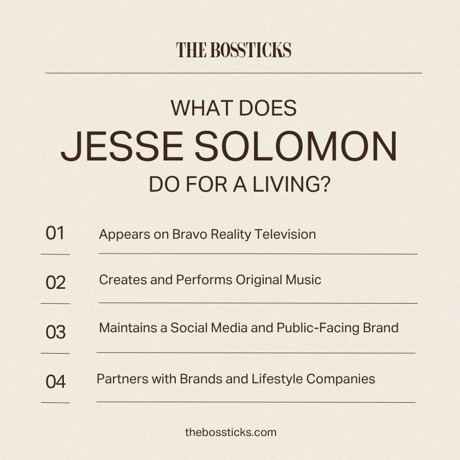 What Does Jesse Solomon Do for a Living