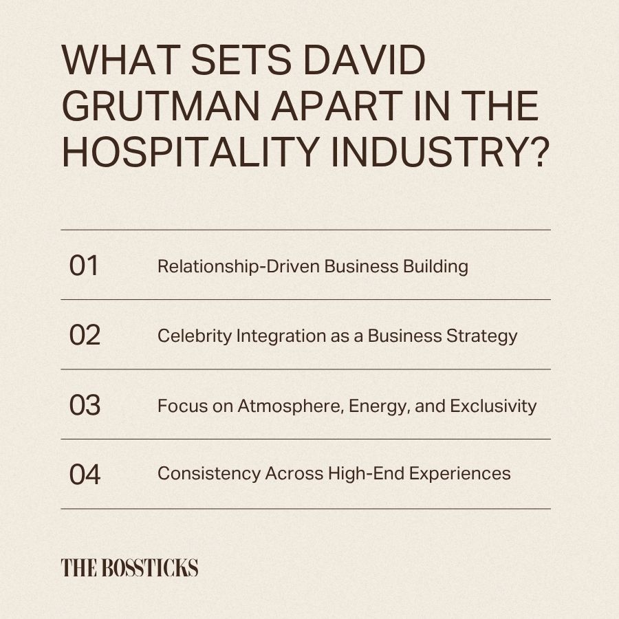 What Sets David Grutman Apart In The Hospitality Industry