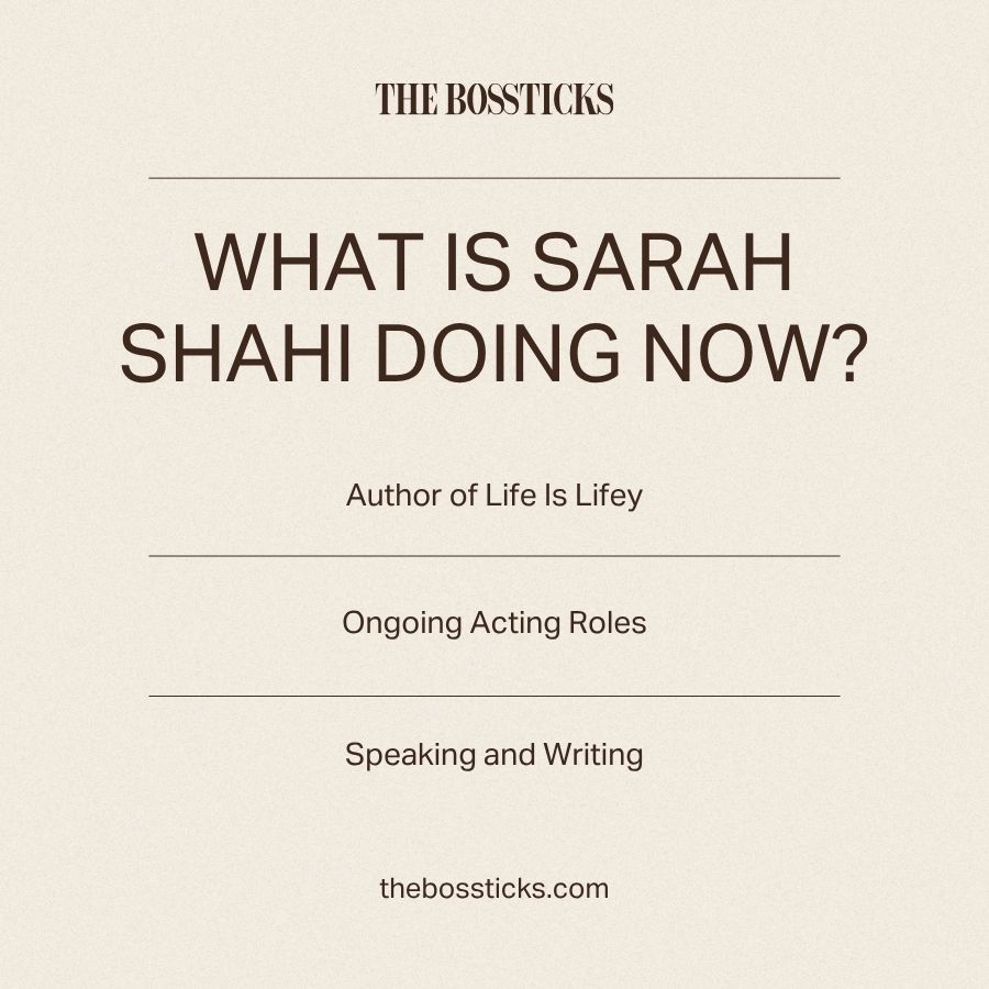 What Is Sarah Shahi Doing Now