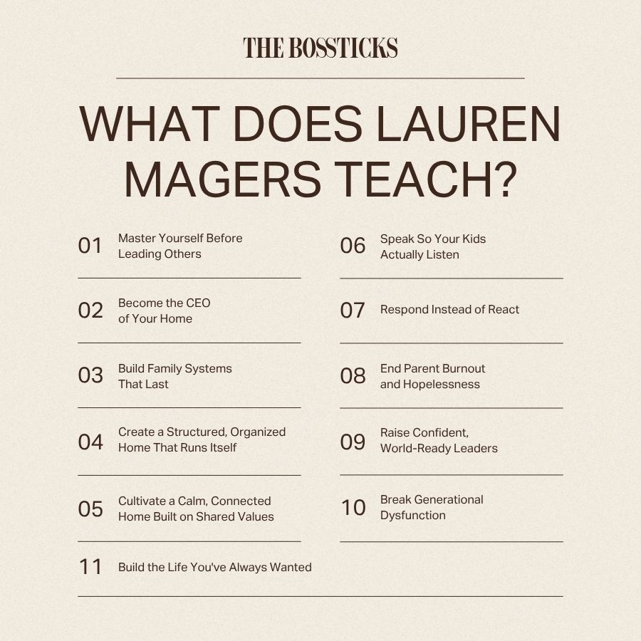 Who does Lauren Magers teach?