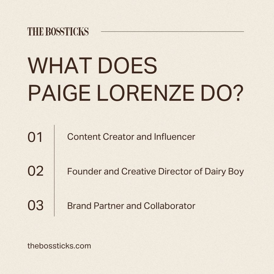 What Does Paige Lorenze Do