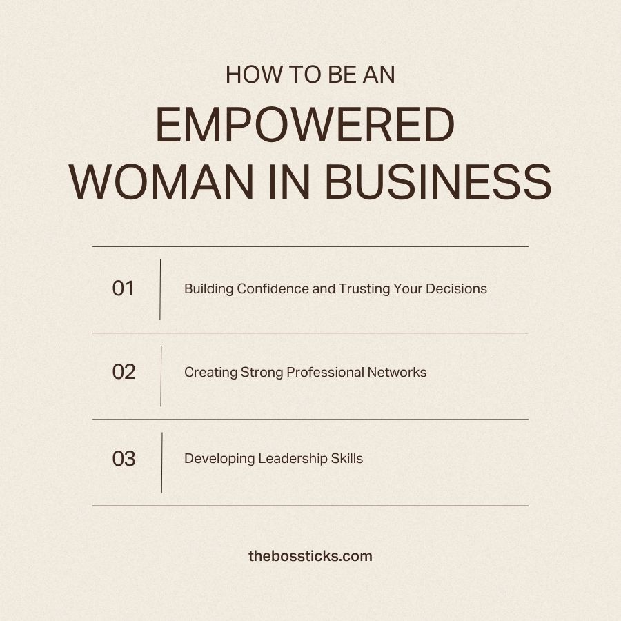 How to Be an Empowered Woman in Business