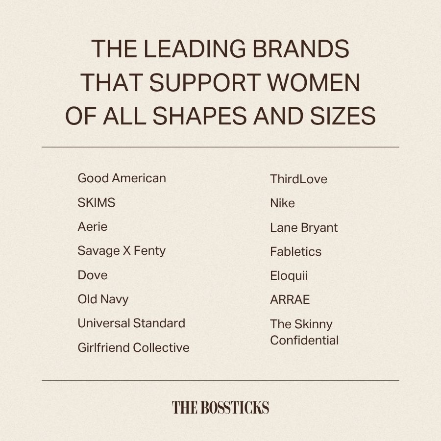 The Leading Brands That Support Women of All Shapes and Sizes
