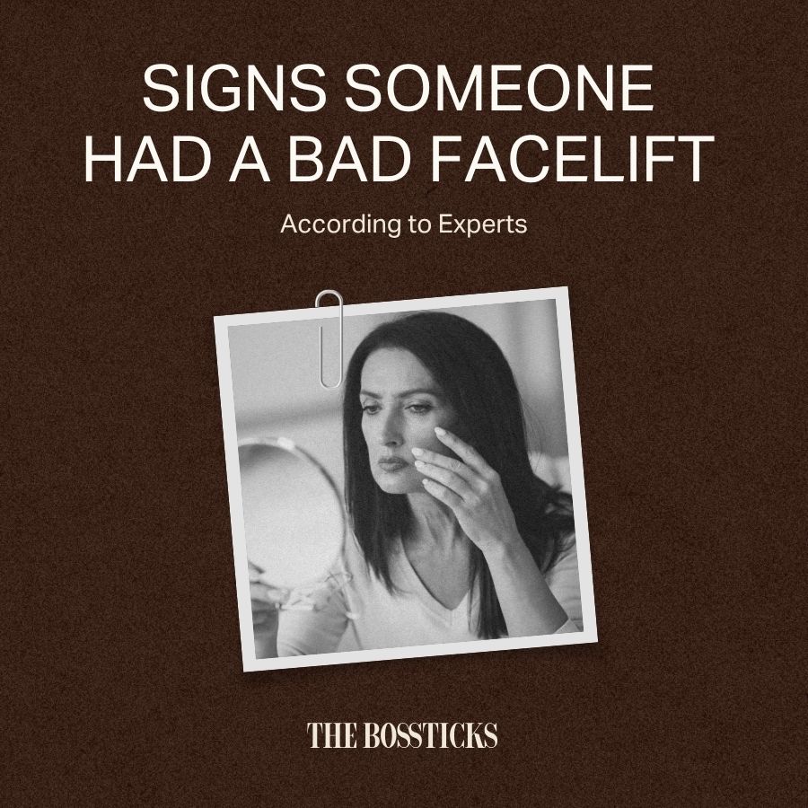 Signs Someone Had a Bad Facelift