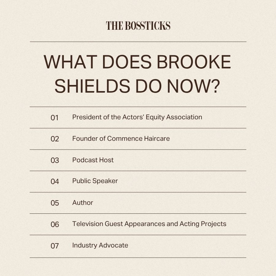 What Does Brooke Shields Do Now
