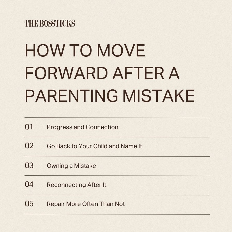 How to Move Forward After a Parenting Mistake