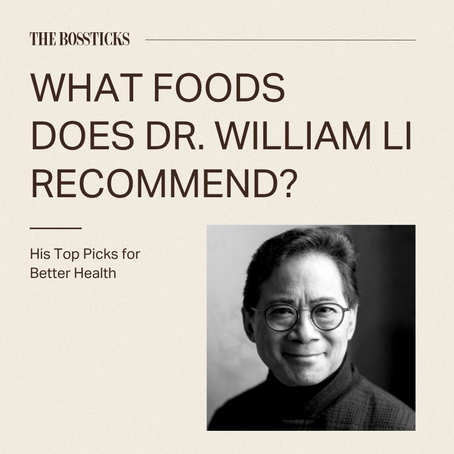 What Foods Does Dr. William Li Recommend
